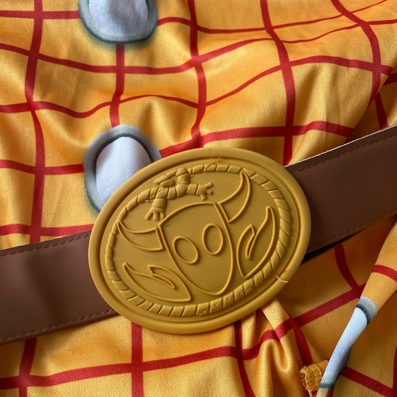 Disney Parks Authentic Toy Story Woody Cowboy Sheriff Hat & Child's Costume - Picture 8 of 9